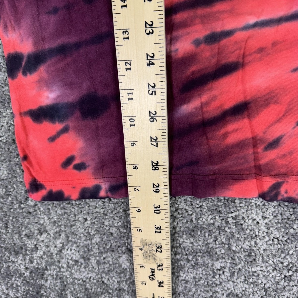 PINK Victoria's Secret Shirt Womens Large Tie Dye Long Sleeve Logo Casual - Picture 5 of 6